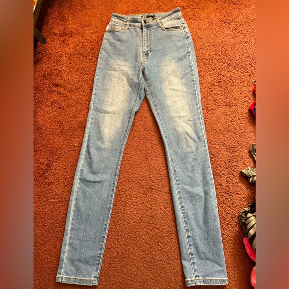 Fashion Nova Denim - NWOT🩵 Fashion Nova Women’s Super High Waisted Skinny Jeans Size 7